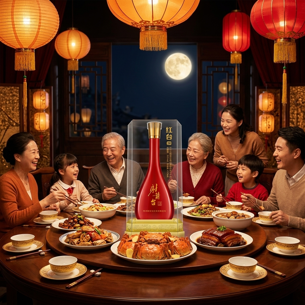 中秋团圆饭家宴场景 - 红台20入镜