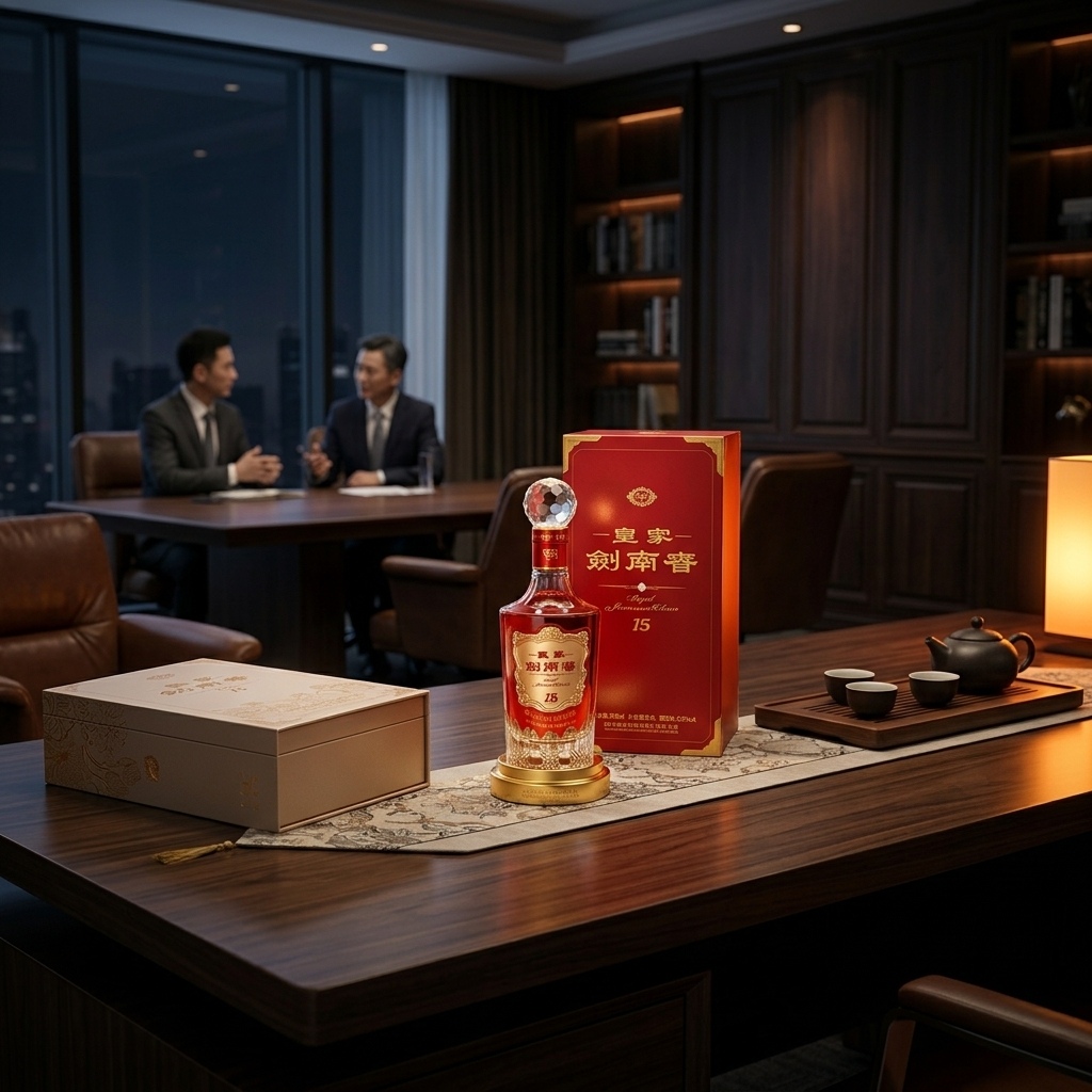 商务礼赠场景 - 皇家剑南春