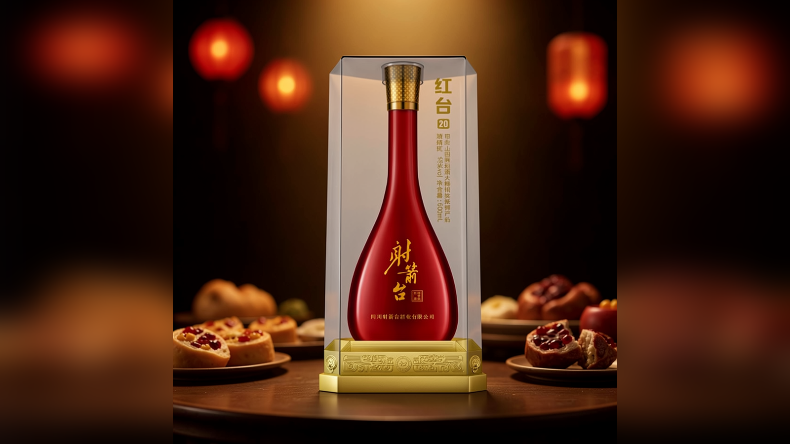 中秋家宴团圆酒 - 射箭台红台20双节主视觉