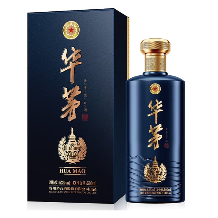 华茅金奖 53%vol 500ml（华茅品牌产品）