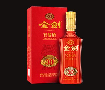 金剑（窖龄酒30）｜浓香型 52%vol｜500mL