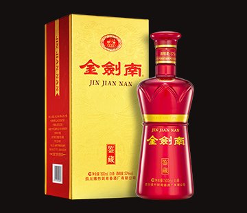 金剑南（鉴藏）｜浓香型 52%vol｜500mL