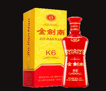 金剑南K6｜浓香型 52%vol / 46%vol / 42%vol / 38%vol｜500mL