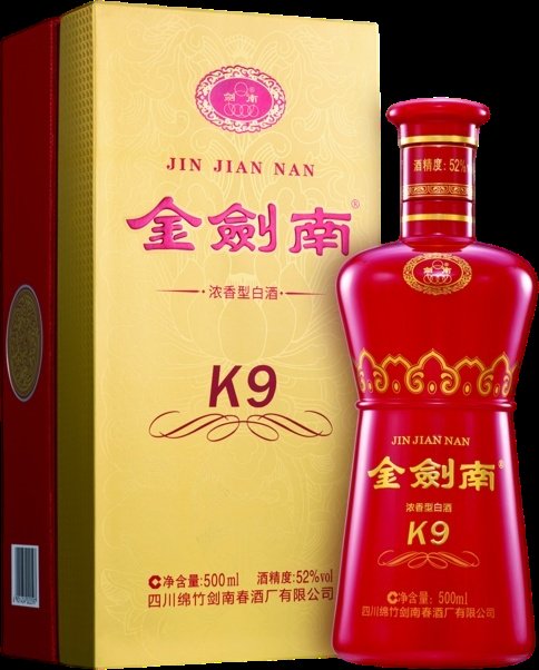 金剑南K9 52%vol 500ml