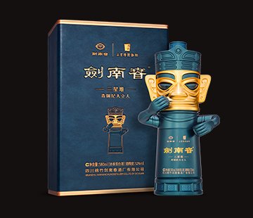 剑南春三星堆青铜纪大立人｜浓香型 52%vol｜580ml