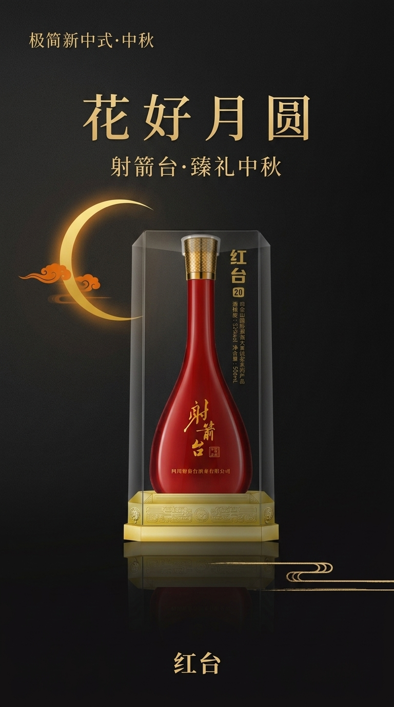 中秋送礼选酒 红台20 封面